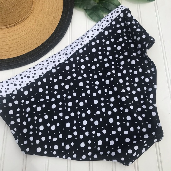 Swimsuits for All Polka Dot Bikini Bottoms NWT - Picture 3 of 3